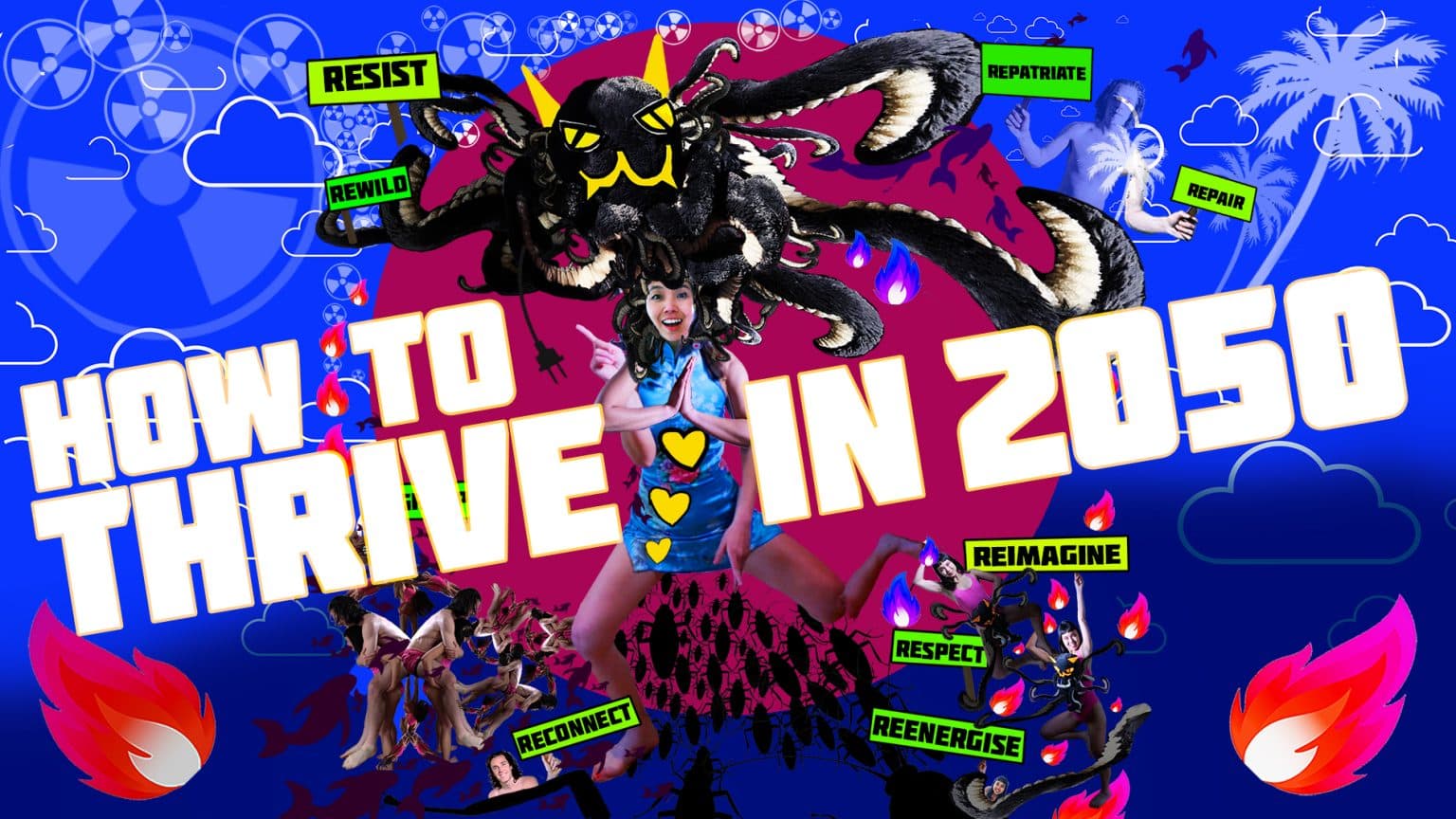 How To Thrive In 2050: 8 Tentacular Workouts For A Tantalising Future! 讓我們一起邁向光明的 2050 年！讓你胃口大開的章魚貓指南