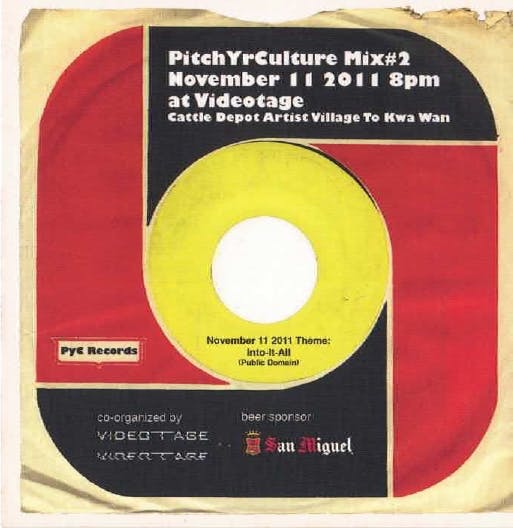 PitchYrCulture Mix#2 – Into It All - Postcard 明信片