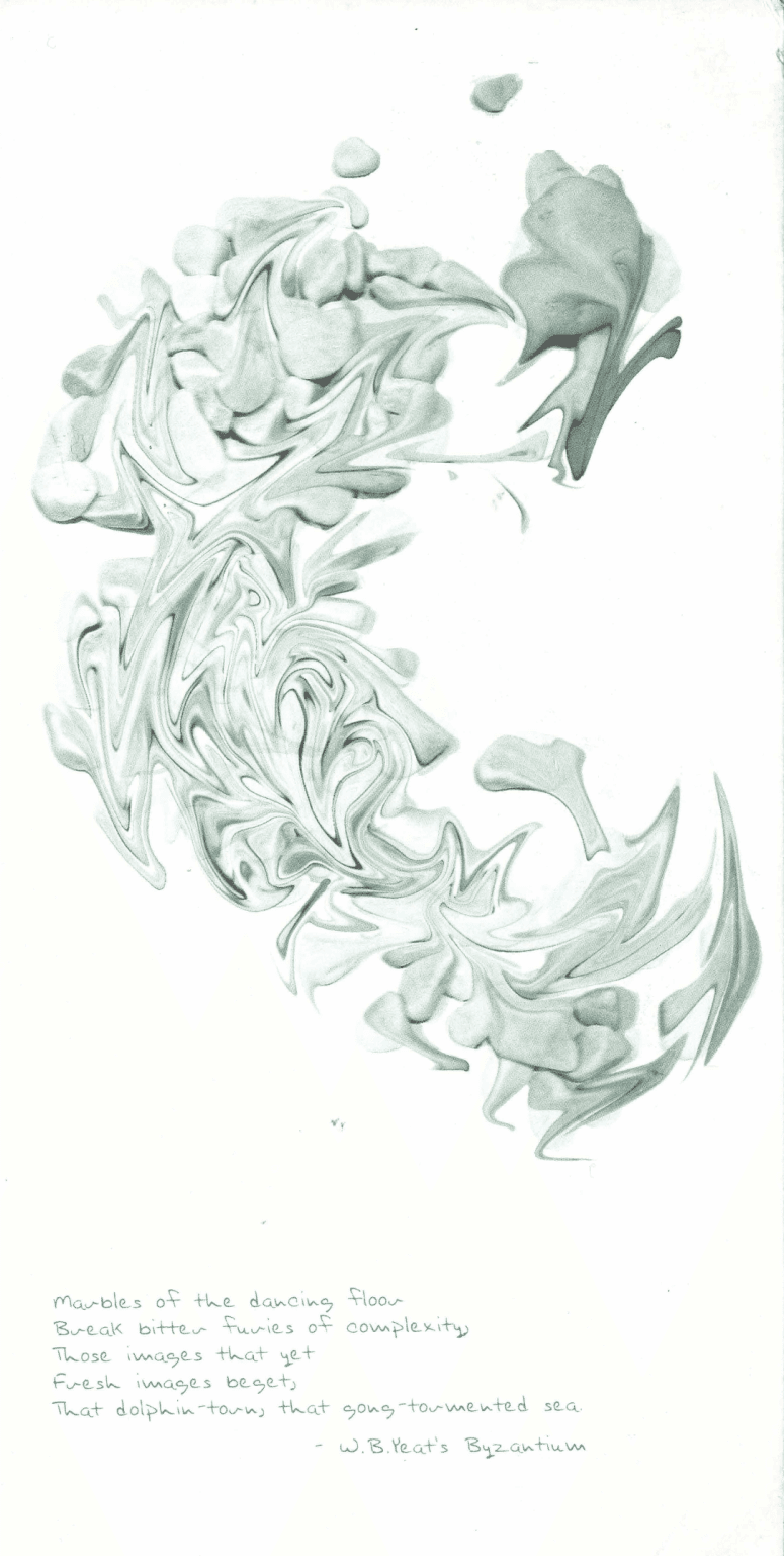 Gong-tormented Sea – Postcard 明信片