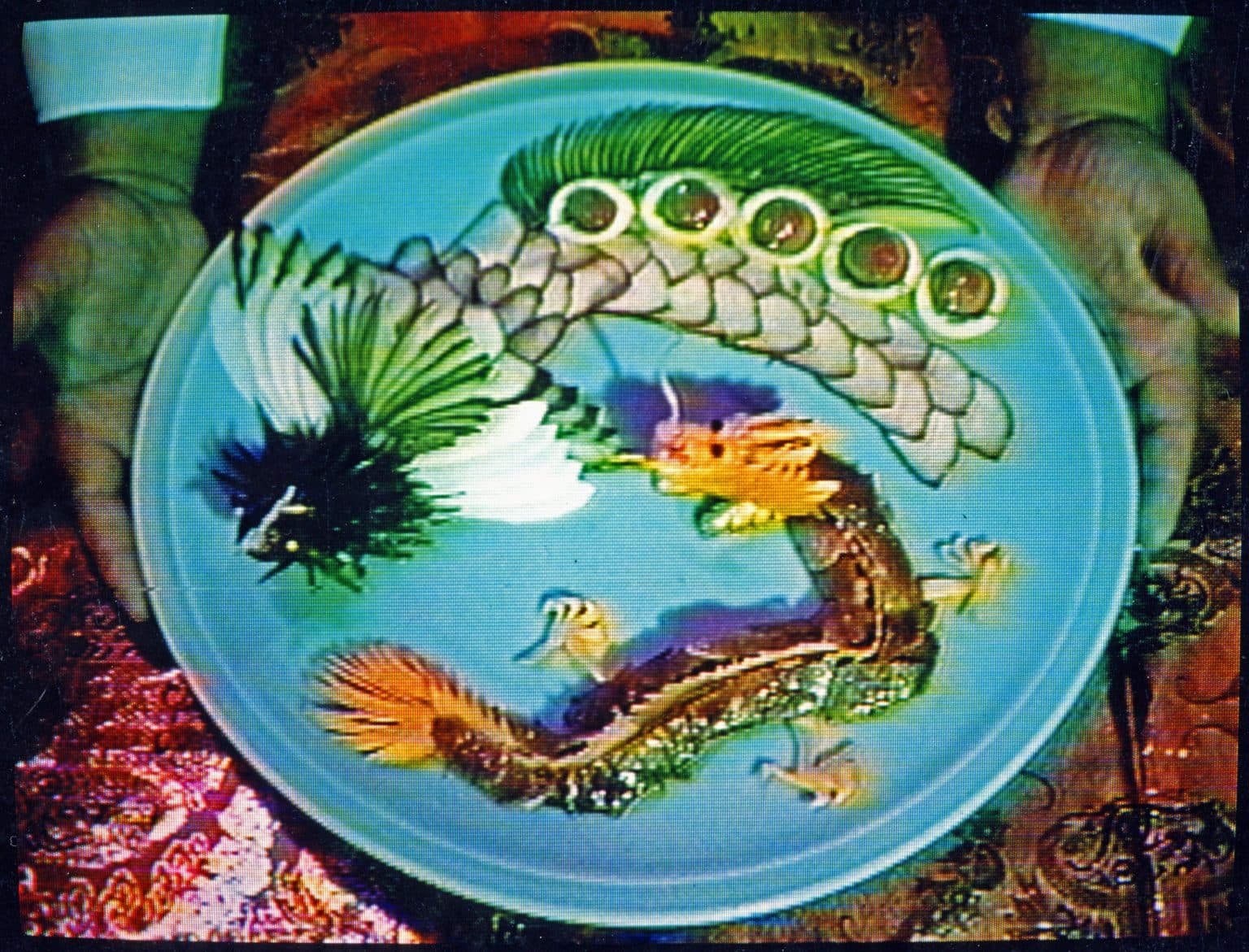 The Dragon, Phoenix, Wealth and Auspice Appetize Plate 龍鳳富貴吉祥如意拼盤