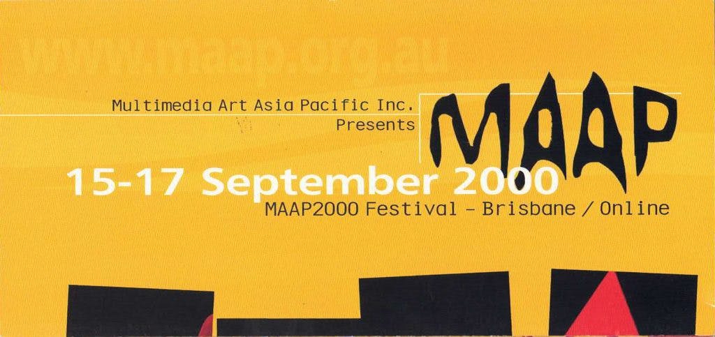 MAAP2000 Festival - Brisbane / Online Leaflet