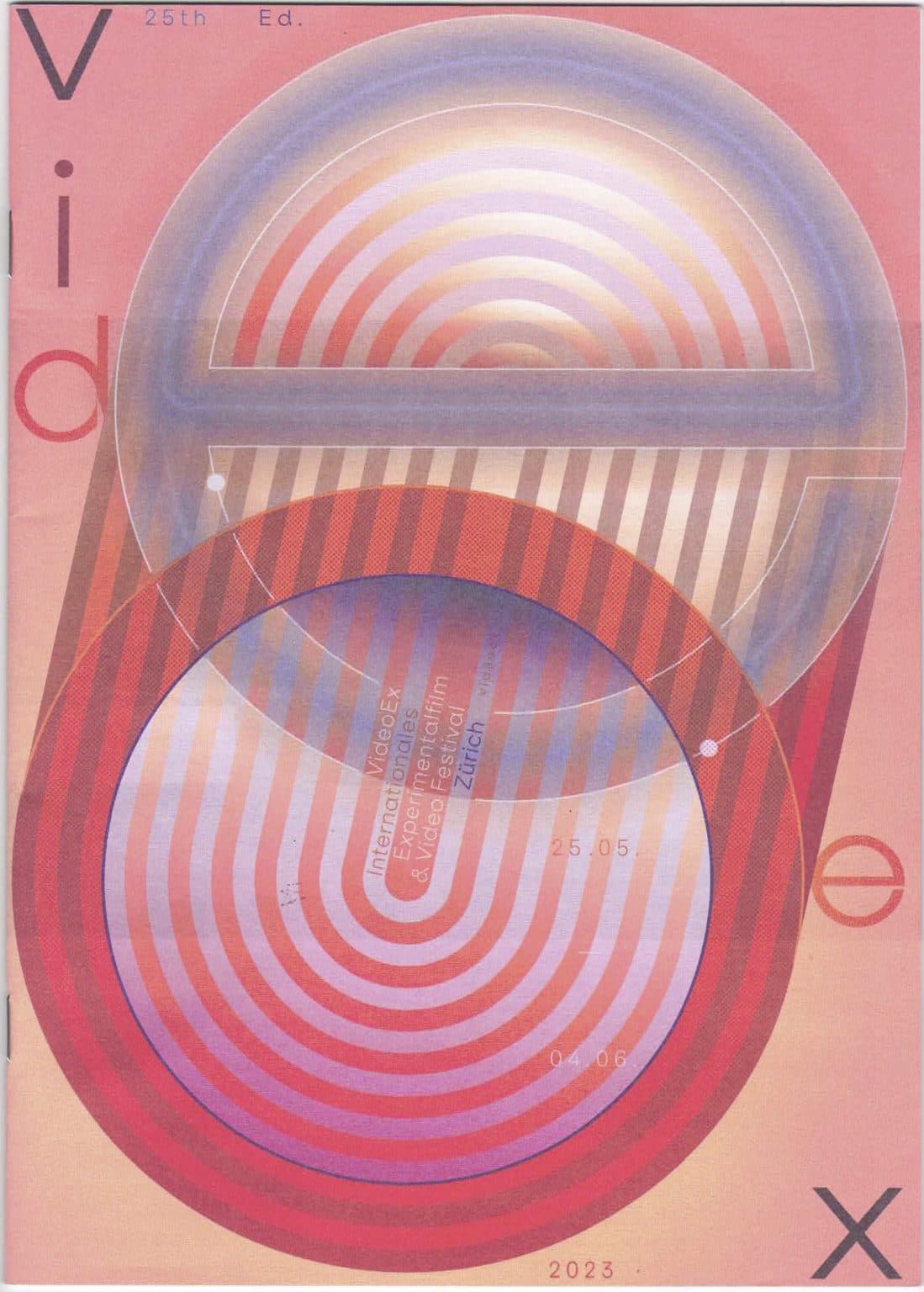 VideoEx Internationales Experimentalfilm & Video Festival – Brochure 小冊子