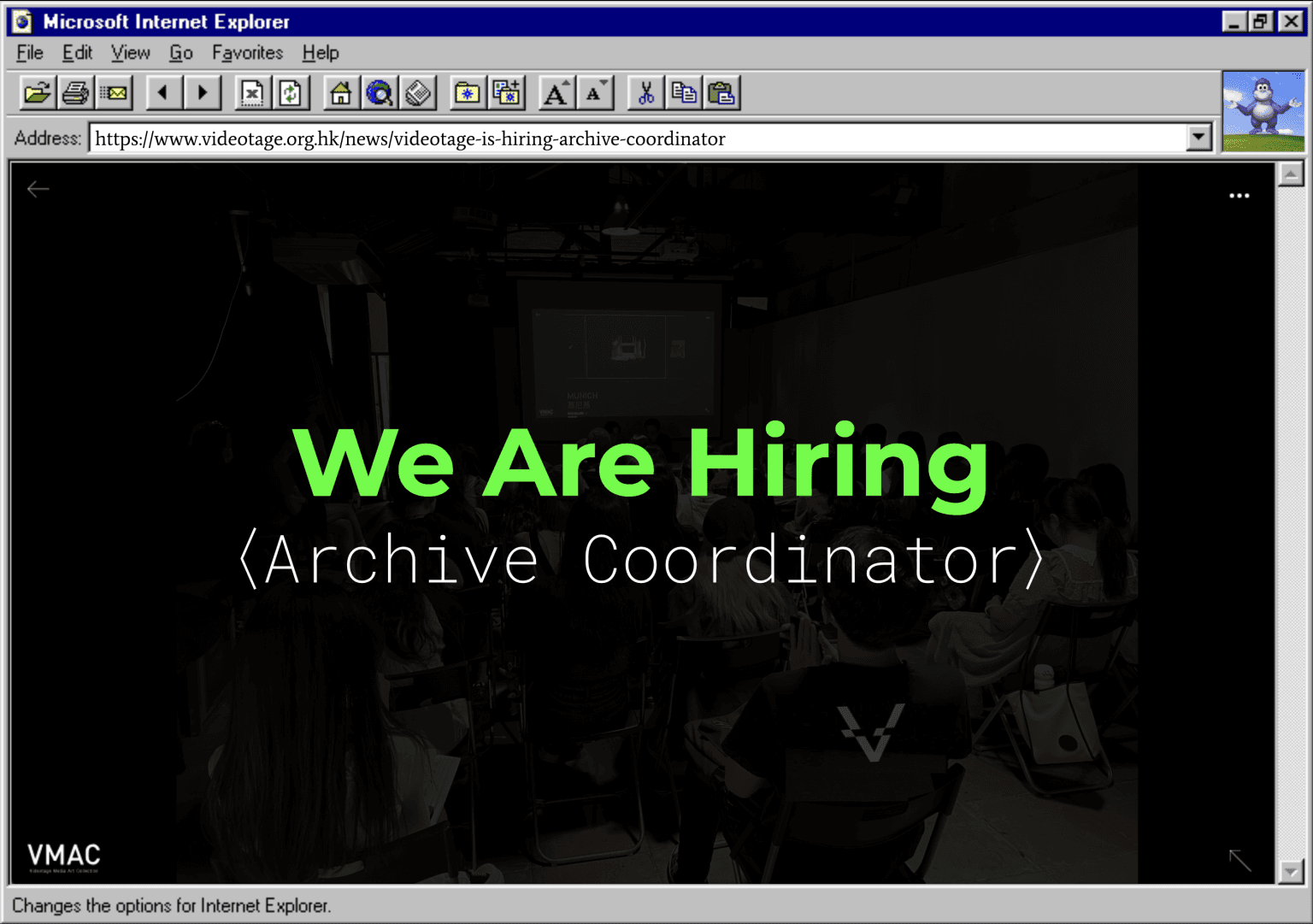 Videotage is hiring Archive Coordinator